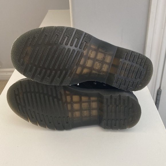 Dr Martens Black 1460 Studs Wanama Leather Lace Up Boots Size 5 - Picture 7 of 13